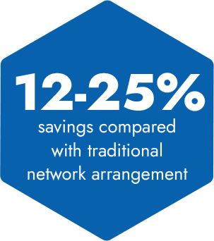 12-25% savings graphic