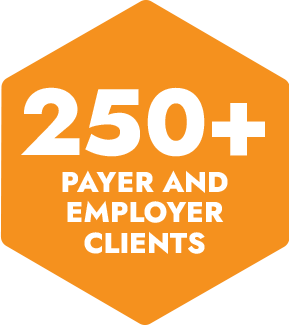 250+ Payer and Employer Clients